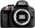 Nikon D3300 SLR-Digitalkamera (24 Megapixel, 7,6 cm (3 Zoll) TFT-LCD-Display, Live View, Full-HD) nur Gehäuse schwarz