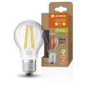 Ledvance E27 Sehr effiziente dimmbare LED Lampe Classic klar 8,2W wie 100W 2700K warmweißes Licht