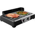 Princess BBQ Tisch Grill Schwarz, Silber