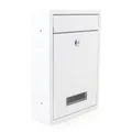 Kompakter Wandbriefkasten MS-16847 Briefkastenanlage Weiß Bituxx®