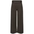 JDY Bundfaltenhose Geggo (1-tlg) Falten braun XS