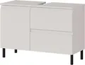 Germania Waschbeckenunterschrank 8243-572 GW-Salinas, in Kaschmir,mit Siphonaussparung, 80 x 56 x 34 cm (BxHxT)