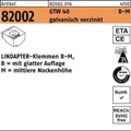 LINDAPTER 820020160240000 Klemmen R 82002 GTW 40 MM 24 / 12,0 galvanisch verzink