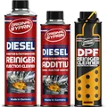 Original Syprin DPF Dieselpartikelfilter Reiniger Diesel Reiniger I Additiv zur DPF Reinigung I Diesel DPF Cleaner & DPF Schutz Komplett-Set