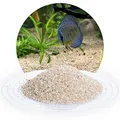 Schicker Mineral Aquariumkies beige 25 kg, feiner Aquariumsand gewaschen, ungefärbt, kantengerundeter Bodengrund, Kies für Süßwasseraquarien, Meerwasseraquarien, Aquascaping (Ø Körnung: 1,0-2,0 mm)