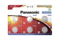PANASONIC CR2025EL/6BP CR2025 Knopfzelle, Lithium Metall, 3 Volt, 165 mAh