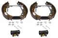 Bremsbackensatz Hinterachse für RENAULT CLIO II THALIA I TWINGO