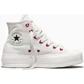 Converse CHUCK TAYLOR ALL STAR LIFT Sneaker Valentine, Love Edition weiß 39 EU