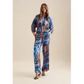 seidensticker Culotte Schwarze Rose blau 40