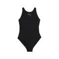 Puma Damen Raceback Swimsuit, Schwarz, L EU