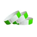 CINTAPUNTO - Einlassbändchen Papier - Eintrittsbänder 1000 Stück - Einlassbänder - Festival Armbänder - Party Bändchen Einlass Eintritt - eintrittsbändchen - Bänder Club - wristband - Neon Green