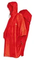Tatonka Cape XL - Wasserdichter Regenponcho mit integriertem Rucksack-Regenschutz und Kapuze mit Schnürzug - Inklusive Beutel - Größe XL (red)