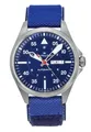 Hamilton Khaki Automatic Blau Zifferblatt Sports H64655941 100M Herrenuhr