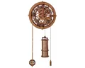 Wooden City Modellbausatz 3D Holzpuzzle Steampunk Wanduhr mit Mechanischem Antrieb DIY Bausatz, (421-tlg), Made in Poland