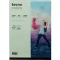 Kopierpapier tecno® colors, DIN A4, 120 g/m2, Pack: 250 Blatt, hellgrün
