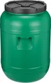 Garronda Weithalsfass 80 Liter Futtertonne mit Deckel ohne Dichtung– BPA-freier HDPE Futterbehälter für Wasser, Lagerung, Tierfutter, Sauerkraut und Gurken GD-0142