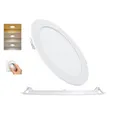 Braytron LED Einbaustrahler Deckenspot 6W dimmbar 3CCT Deckenstrahler, LED fest integriert, Neutralweiß, Kaltweiß, Warmweiß, Energieeffizient, Flimmerfrei, Schwenkbar, 3CCT