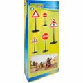 Outdoor active Verkehrsschilder, 5-teilig, Höhe 65 cm