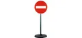 OUTDOOR ACTIVE Verkehrsschilder, 5-teilig, Höhe 65 cm Spielset, Mehrfarbig