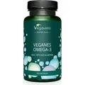 Vegavero Omega-3 Öl | 90 Kapseln | DHA + EPA aus Algenöl | vegan