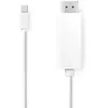 Nedis CCGL37600WT20 - 2 m - Mini DisplayPort - Männlich - Männlich - 1920 x 1080 Pixel - Weiß
