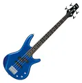 Blauer Shortscale 4-Saiter E-Bass aus der Ibanez Soundgear GIO Mikro-Serie
