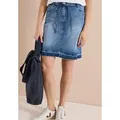 CECIL Jeansrock im Denim-Style blau 34