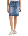 Cecil Knielanger Jeansrock mit Gürteldetail