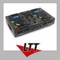 Vonyx CDJ450 Doppelter CD/MP3/USB-Player/Mixer mit BT