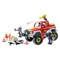 Playmobil ACTION HEROES Feuerwehrmannschaft Pick-up Spielzeug aus Kunststoff