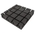 Akustikpur Akustikschaumstoff High End (B-Ware) Absorber SELBSTKLEBEND - Schall