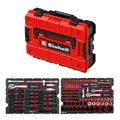 EINHELL E-Case Werkzeugkoffer KFZ, 121-teilig, Werkzeug-Set, schwarz