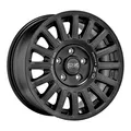 1x OZ RALLY RAID matt black + silver lettering 8.5Jx18 5x127 ET0