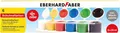 Eberhard Faber 575506 - Schulmalfarben EFA Color, 6 Farben je 25 ml inkl. einer