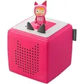 tonies Tonies Toniebox Starterset Lautsprecher Mono (Bluetooth, WLAN) rosa