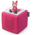 TONIEBOX Lautsprecher Bluetooth intuitives Audiosystem mit Figur pink B-WARE