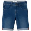 Name It Regular-fit-Jeans Stretch Jeans Kurze Denim 5-Pocket NKMSILAS SLIM DNM L SHORTS 2272-TX NOOS blau 146