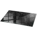 Tulup Tischplatte Bodenplatte Glas Marmormuster mit Adern Tischplatte aus Glas 100 cm x 50 cm