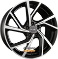 Mak Kassel black mirror 8x19 ET42 - LK5/112 ML76 Alufelge schwarz