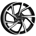 Alufelgen MAK KASSEL 19" 8J 5x112 ET 42 76 BLACK MIRROR