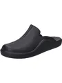 Josef Seibel Herren Pantoffeln Monaco 202 G, Männer Hausschuhe,Weite H (Weit),schluepfschuhe,Slides,Slip-ons,Puschen,schwarz,40 EU
