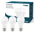 Linkind 13,5W Superhelle E27 Glühbirne - ersetzt 100W, 5000K Tageslichtweiß, 1560LM A60 Edison Form, 220°, Nicht Dimmbar, 3 Stück