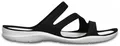 Crocs Swiftwater Sandal Women black/white - Größe 37-38