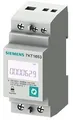 Siemens 7KT1653 SENTRON, Messgerät, PAC1600, LCD, L-N: 230V, 63A, Hutschienengerät, 1-phasig