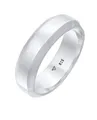 Kuzzoi Herrenring (7 mm) Massiv Handgefertigt, Bandring für Männer aus 925 Sterling Silber, Ehering, Verlobungsring, Freundschaftsring, Unisex Herren Ring poliert, Ringgröße 56, 0610261521_56