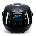 Reishunger Digitaler Reiskocher 538-DRK 1,5 Liter 860 Watt, schwarz 538-DRK-BLACK