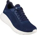 Skechers Bobs Sport Squad Chaos Face Off Frauen Schnürung Masche Turnschuhe Mar e – 4 Großbritannien - 37 EU - 7 US / Marine