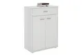 CARO-Möbel Highboard TOMMY, Kommode Sideboard Schrank in verschiedenen Farben 2 Türen Anrichte Hig
