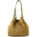 Coccinelle C-Easy Schultertasche Leder 34 cm  braun