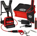 FELCO Elektrische Baum-, Rebschere mit Akku+ und Power Pack 822+